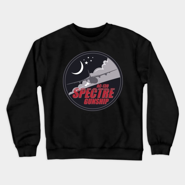 AC-130 Spectre Gunship Crewneck Sweatshirt by TCP